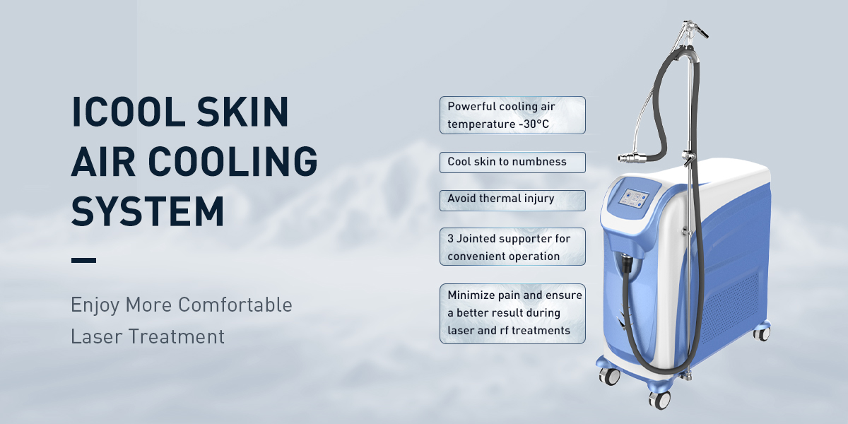 Hot Sale Professional Skin Air Cooling Soothing Calming Skin Beauty Equipment For Salon Clinic Hospital