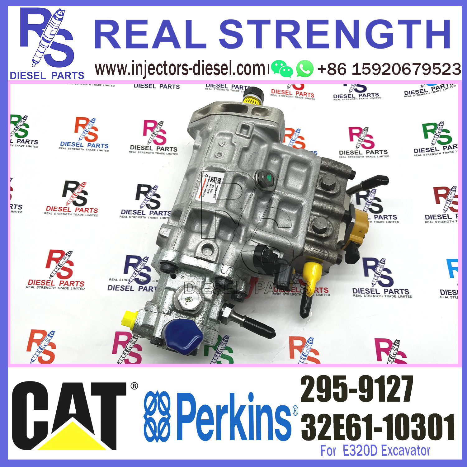 CAT C6.4 Excavator Fuel Pump 295-9127 E320D Diesel Engine Injection Pump
