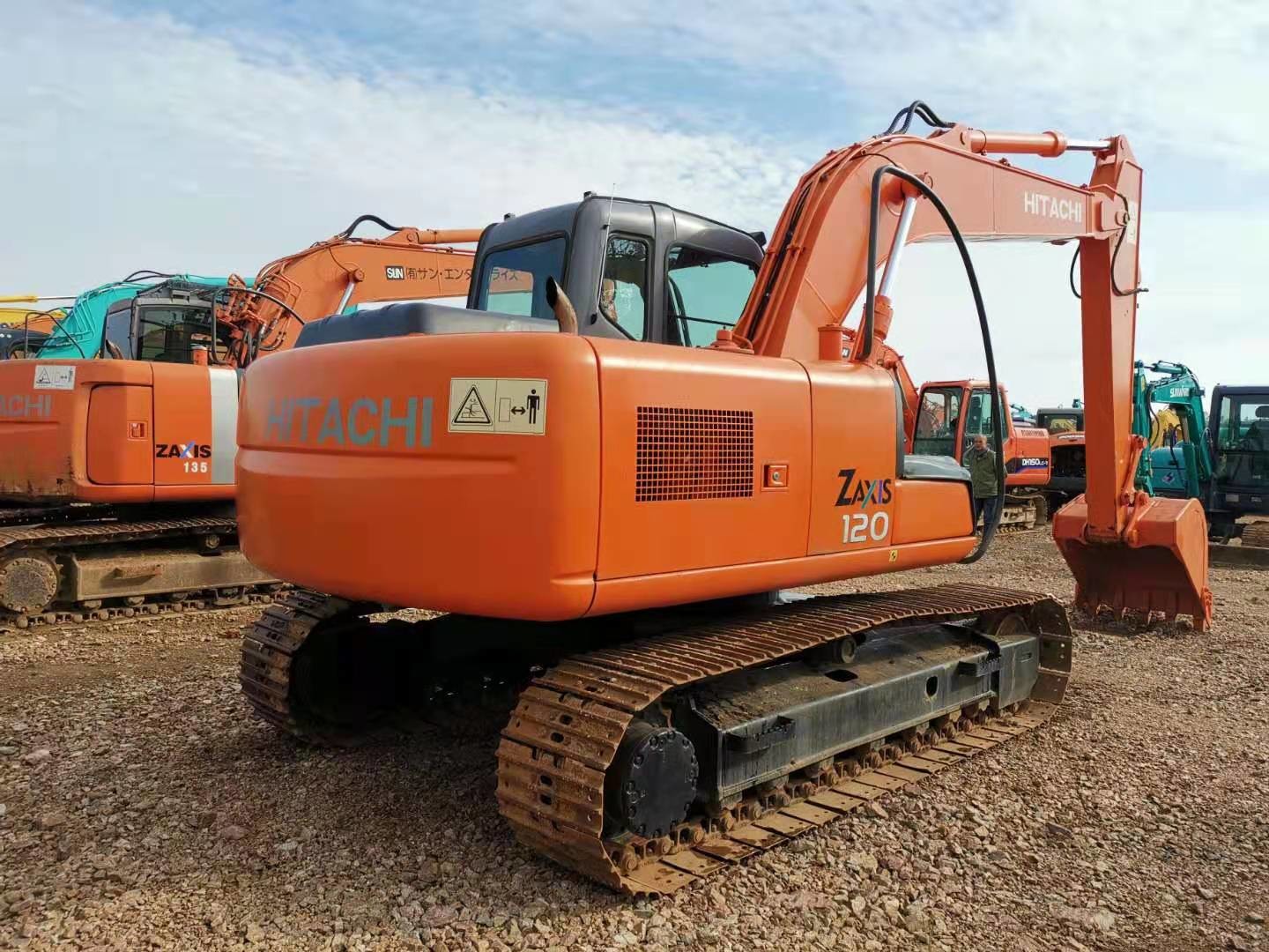 0.52m3 Bucket 12 Ton ZX120 Used Hitachi Excavator