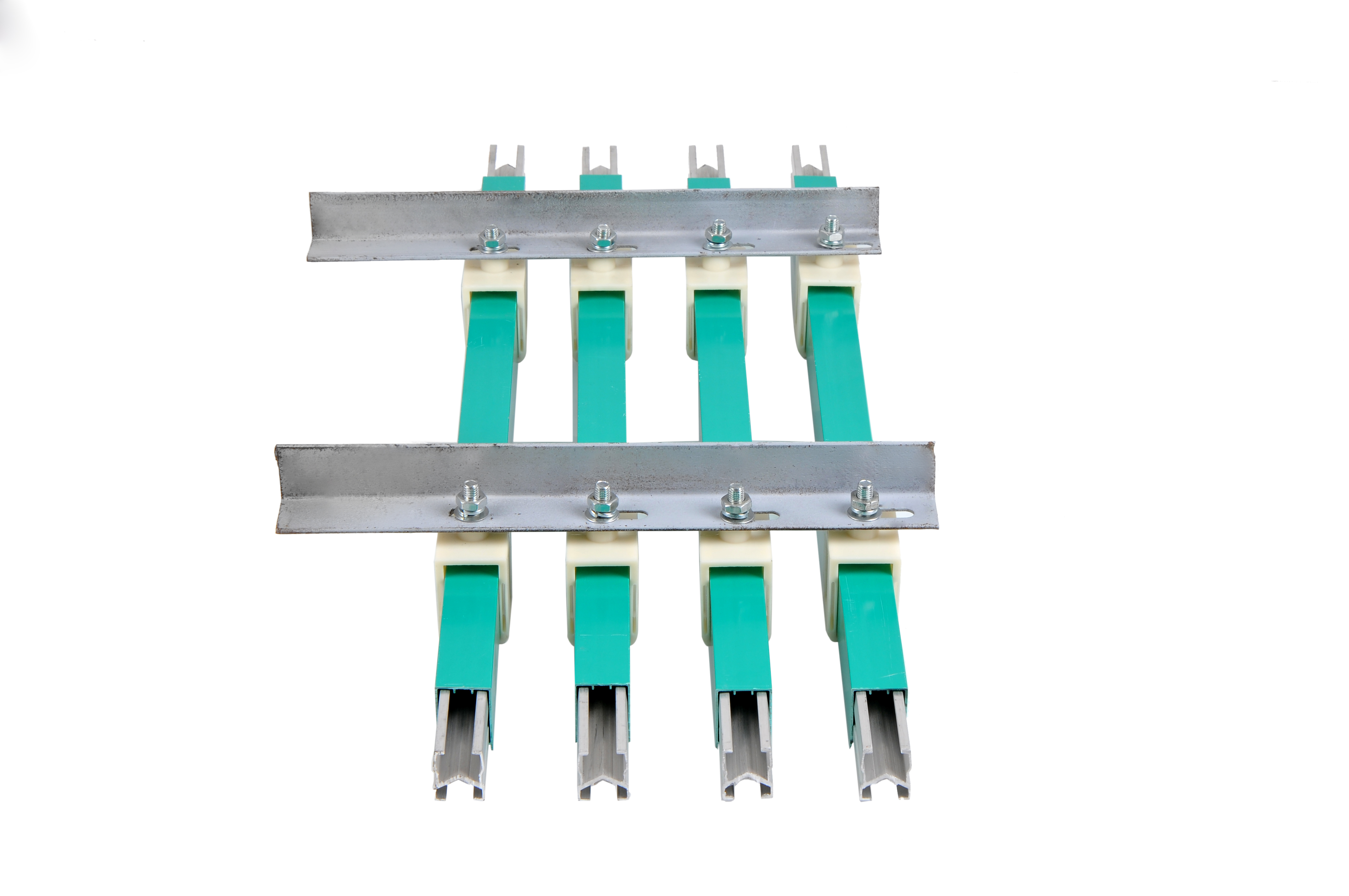 Conductor Busbar Crane Safety Power Supply Trolley Sliding 4P 120A