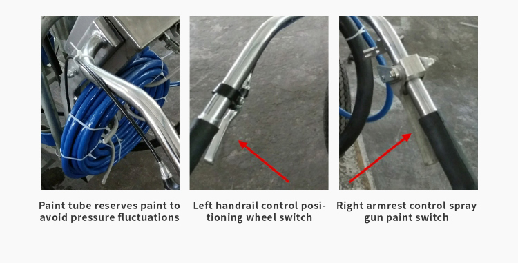 Portable Hydraulic Cold Paint Road Marking Machine