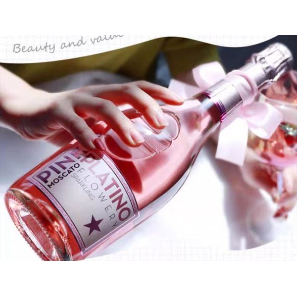 Odm Waterproof Glass Fruit Wine Bottle Sticker Label Design 80gsm