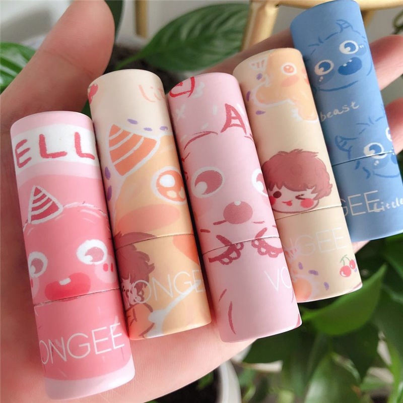 Twist Up Cardboard Lipstick Paper Tube , Cylindrical Paper Container Biodegradable