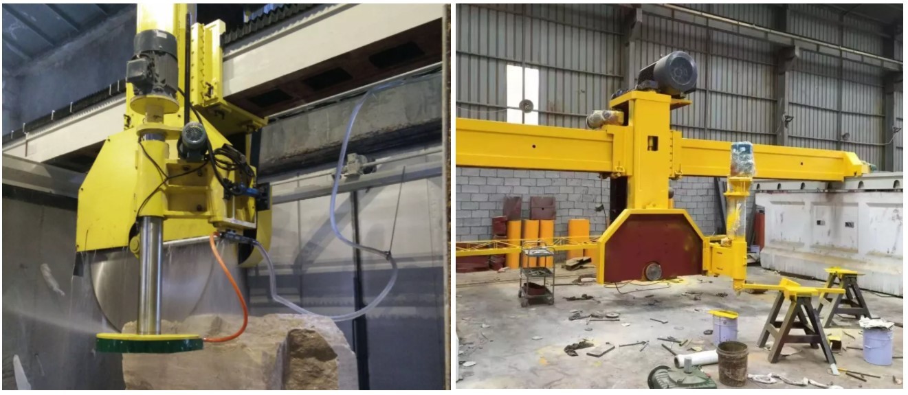 Two Ways Block Cutting Machine