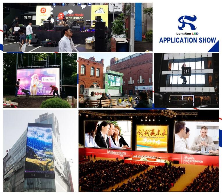 Energy Saving Pixel 10mm Led Display / Hanging Or Standing Led Display Grad