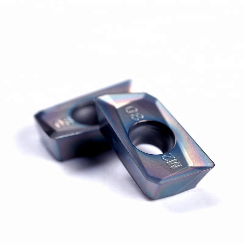 Tungsten Carbide Indexable Cutting Inserts High Feed High Speed For Steel
