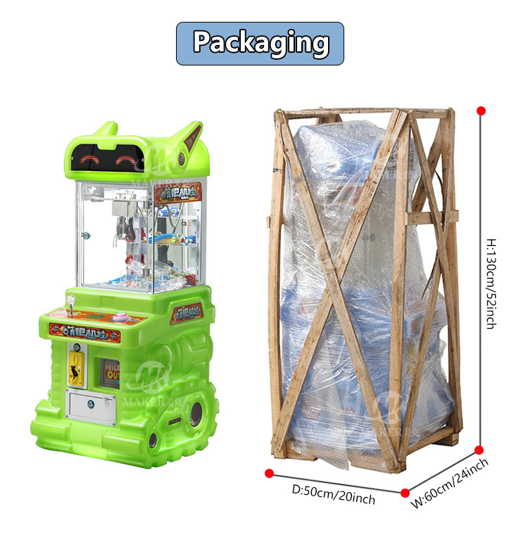 New Designed Mini Claw Machine Coin Operated Amusement Gift Game Machine Small Toy Claw Crane Doll Machine