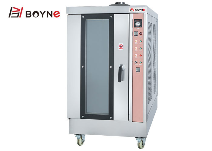 Gas Type Ten Trays Convection Oven Stainless Steel Baking Oven Use For Bakery
