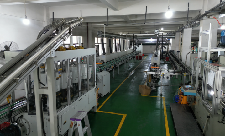 3-5 Stations Aerosol Can Making Machine 350-450 CPM With Automatic Capping System
