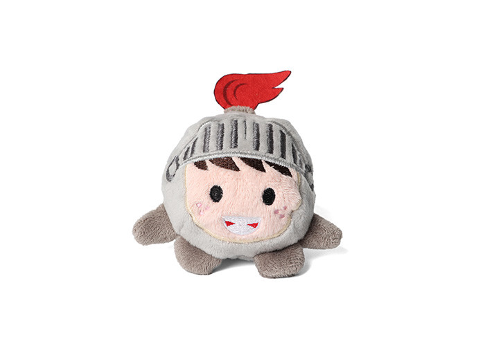Interactive Soft Durable Dog Toys Plush TPR Fairy Tale Warrior Dragon Shape 2.48 Inch