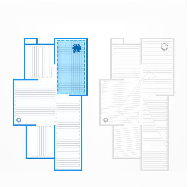 Dust Box 400ml Ion Smart Robot Vacuum Cleaner 300mm*300mm*80mm