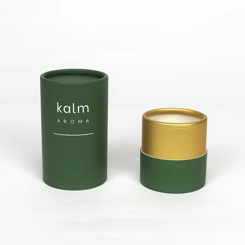 Rigid Paper Tube Cosmetic Packaging for Essential Oil Essence Dropper Bottle 30ml 40ml