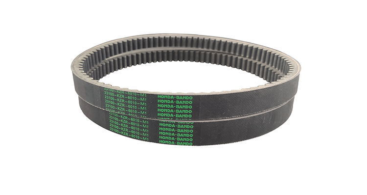 Machinery Repair Shops Black Fast Rubber Motorcycle Drive Belt For Transmission Drive Belt
