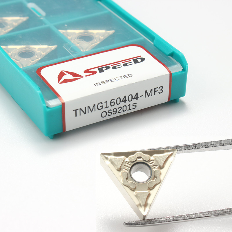 TNMG160404-MF3 OS9201S Square Carbide Turning Insert For CNC Machining