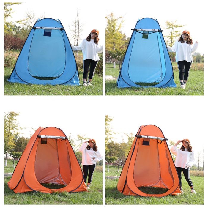 Polyester 190T Portable Privacy Shower Toilet Camping Pop Up Tent