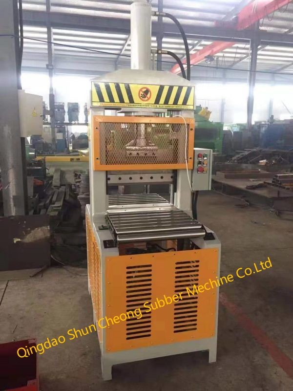 XQL-125 Hydraulic Rubber Bale Cutter / Rubber Cutting Machine