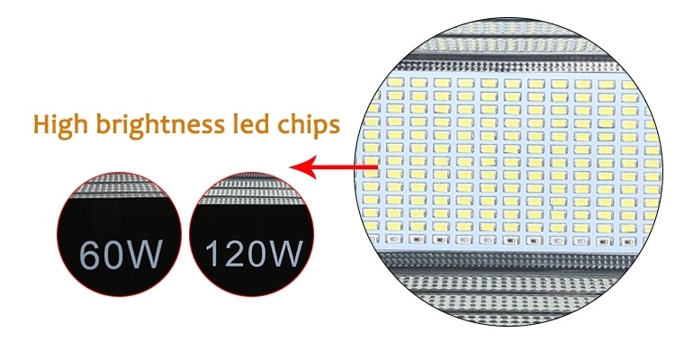 4800lm Rechargeable Led Floodlight 60W Portable Emergency Work Light