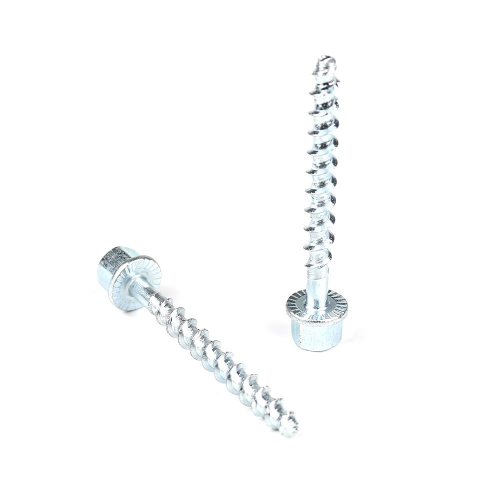 Carbon Steel Hex Flange Thread Rod Anchor Concrete Screw Cement Bolt For Ceiling Suspension System