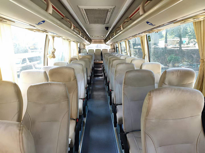 Shuchi 46 Seats Used Electric Bus Automatic Used Cars Mini Bus