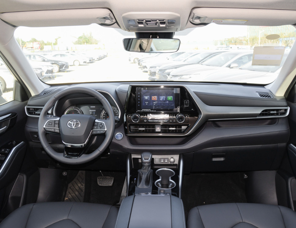 Latest Mixed Hybrid Toyota Highlander Double Engine 2.5L 4WD 7 Seats Luxury Model