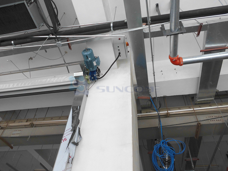 AC 220V - 240V High Speed Roll Up Door With Shoulder Protection