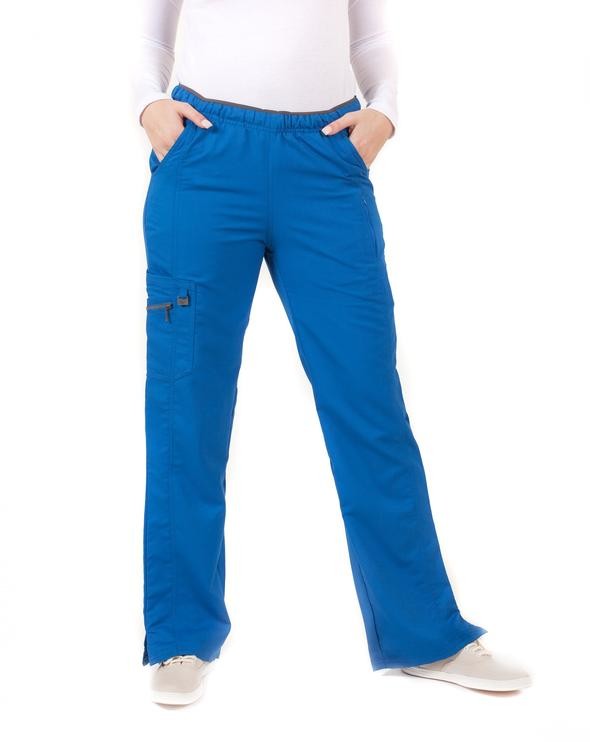 200 GSM Unisex Plain Nurse Pants Elastic Belt Medical Uniform Antimicrobial Wrinkle-free
