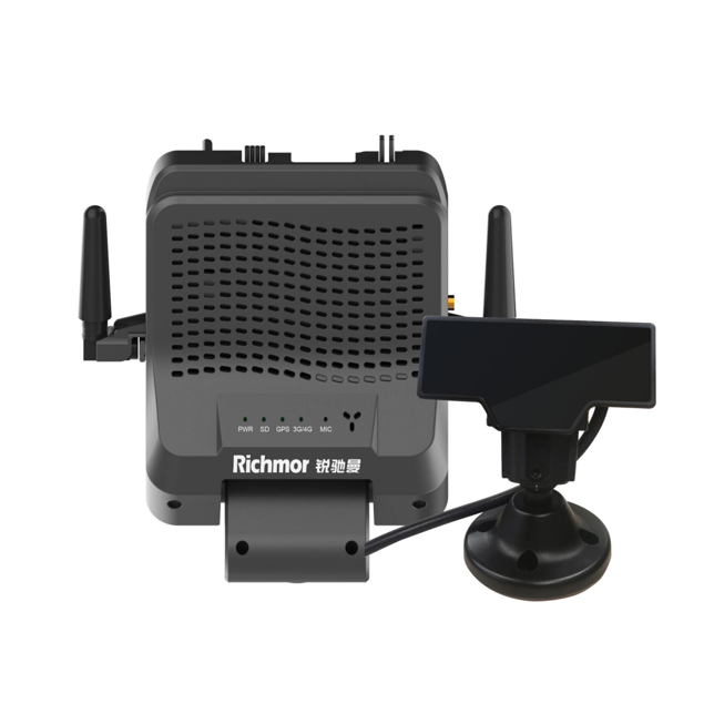 1080p/720p Dual SD Storage Richmor Dashcam with 4G WIFI GPS MDVR ADAS DSM Blackbox