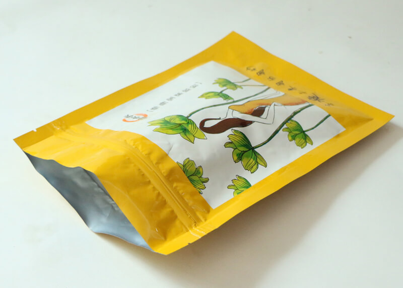 Nuts Food Packaging Silver k Foil Bag Pouches For Chips Heat Sealed
