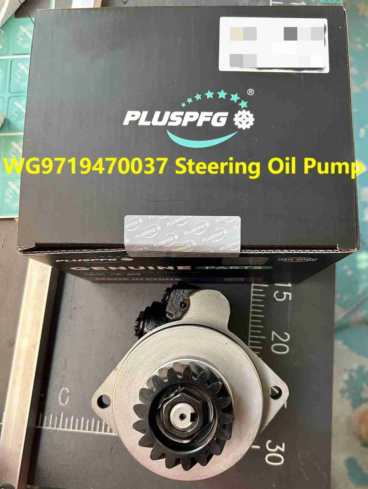WG9719470037 Power Steering Oil Pump HOWO Truck Parts Steering Booster Pump