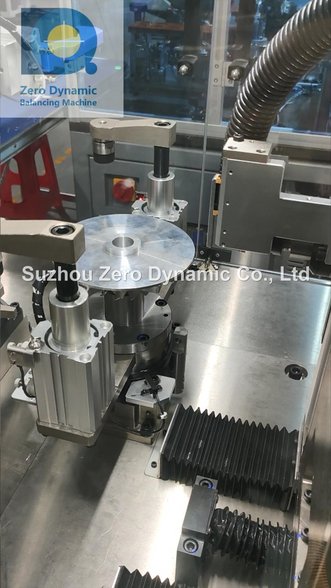 High Speed Compressor Impeller Automatic Balancing Machine Two Station Turbocharger Impeller Milling Correction Balancer
