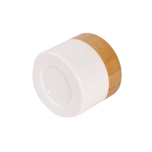 Bamboo Wood Lid Cosmetic Face Cream Jar 5ml 15ml 30ml 50ml 100ml
