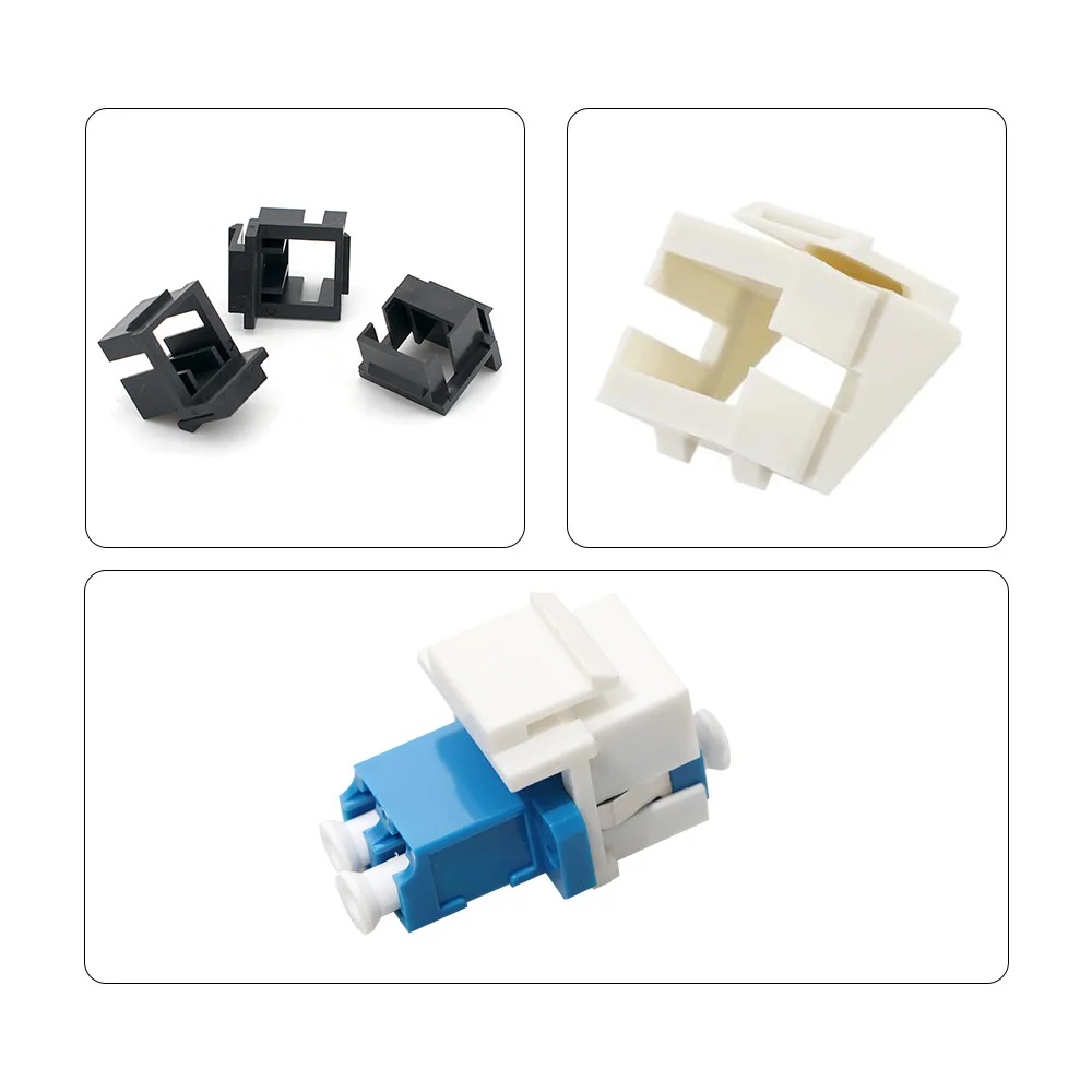 FTTH LC/FC/SC/ST Fiber Optic Adapter for Simplex Duplex Connector in Jumper Port Coupler