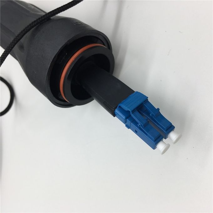 Ip67 LC Compatible Fullaxs Waterproof Fiber Optical Cable