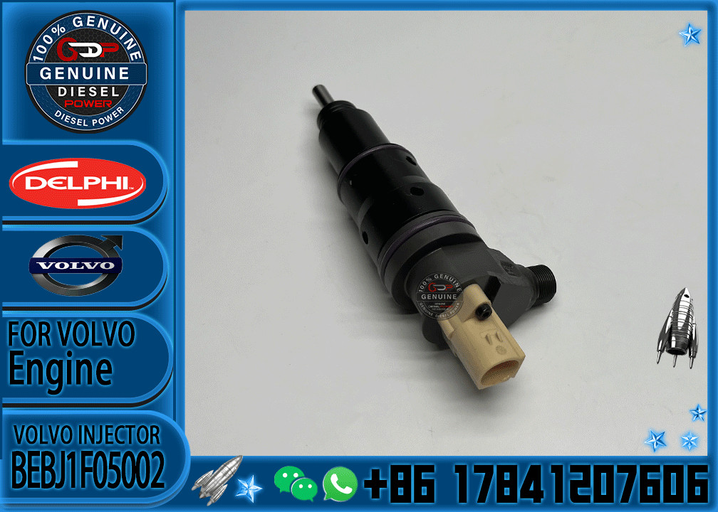 diesel fuel Injector 22282199 BEBJ1F06001 22282202 22282202 BEBJ1F05002 for VOL