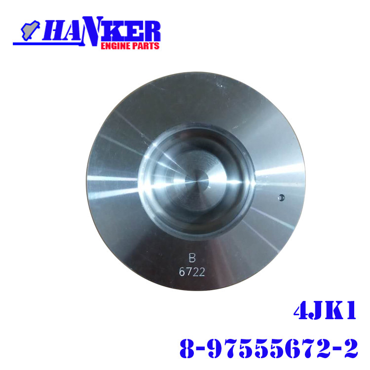 Isuzu 4JK1 Piston Set 8-97555-672-2 Chinese Factory 8-97555672-2