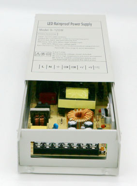 rain-proof smps 12V10A120W single output SMPS with CE DC12V1200W full watt Iron Case for LED Lighting Factory Outlet