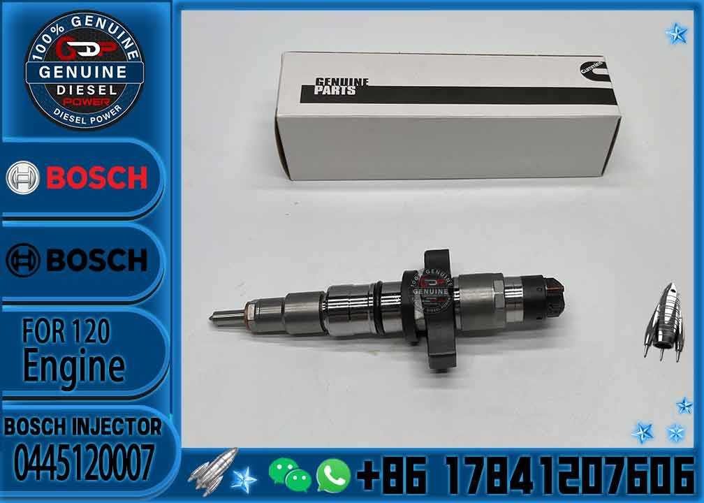 0445120007 Common Rail Injector As-Sy 0 445 120 007 OE 2830957 2830224 1405332 4896444 For IS-Be4 Engine