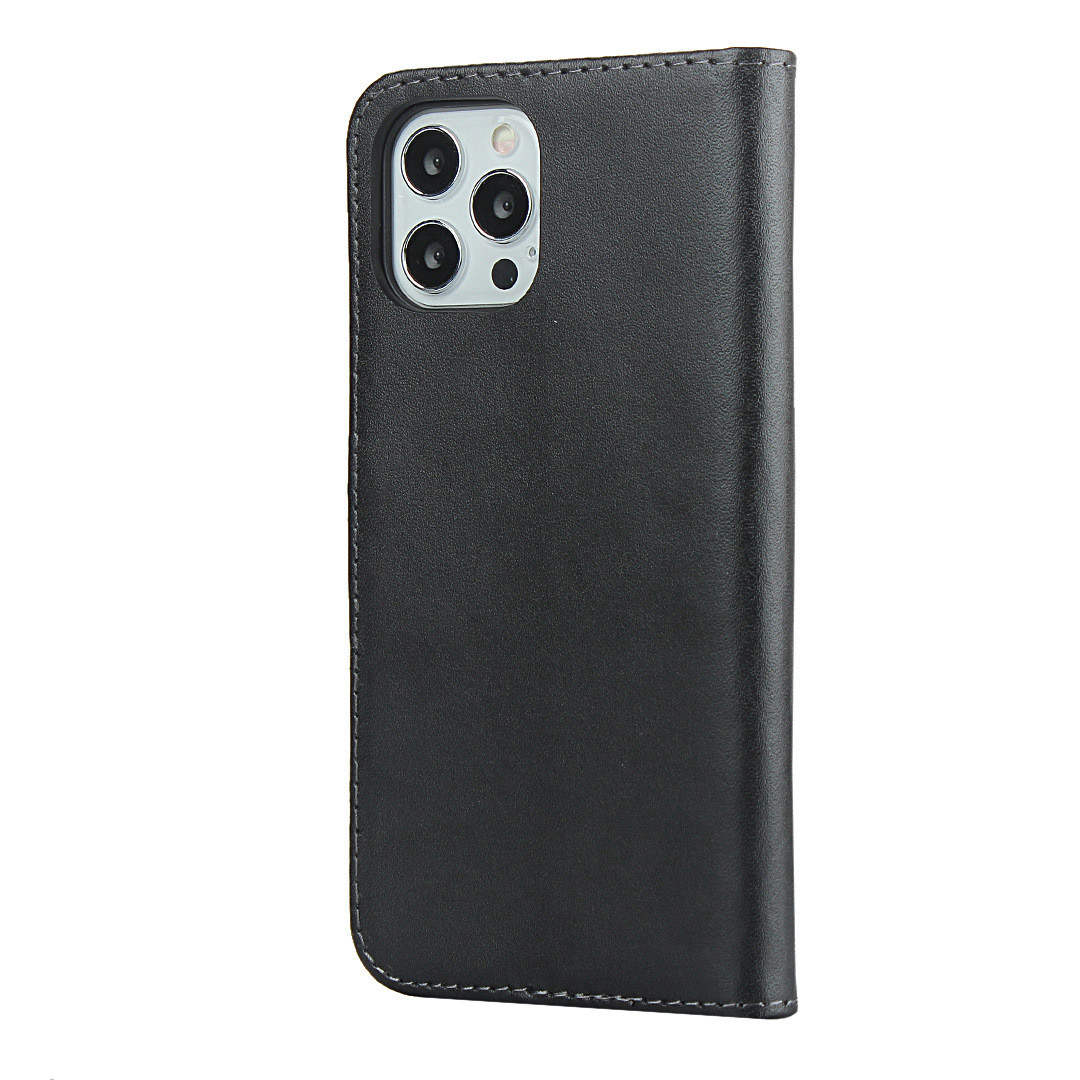 Book Design Card Pocket Phone Case Mangetic Clip Closure For Iphone 12 Pro Max