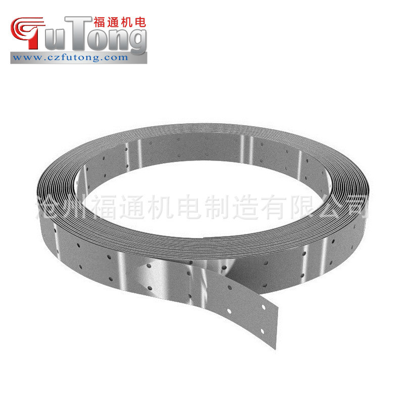 32ft Perforated Metal Hanger Straps, 1/2" Width, Plumber Pipe Supports with Hole, Galvanized Steel, Silver