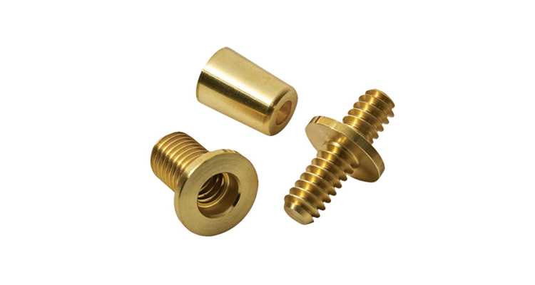Grinding Auto Motorcycle Spare Electroplating NOA Brass CNC Turned Parts