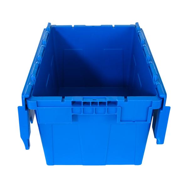 Customized Logo PP Solid Box Shipping Stackable Nestable Plastic Container for Storage