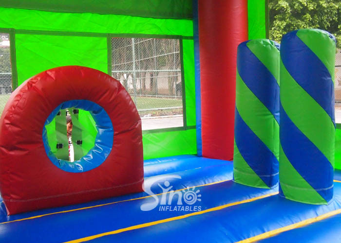 5in1 module panels outdoor kids inflatable bounce house slide combo from Sino Inflatable