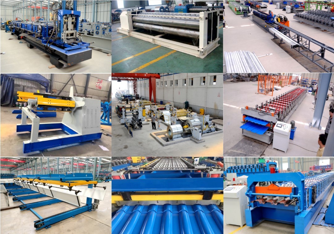Servo Motor Drive Roof Tile Roll Forming Machine 32mpa Yield Strength