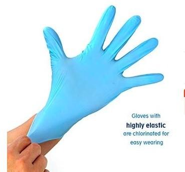 Powder Free Disposable Medical Gloves Medical Accessories Consumables Nitrile