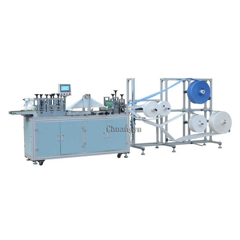 non woven Particulate Mask Making Machine 220pcs/min 800kg Weight