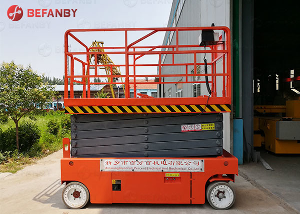 14M Narrow Space Self-Propelled Scissor Lift