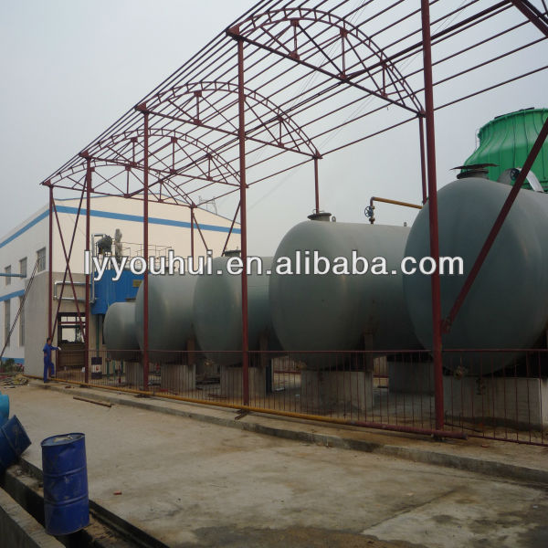 Continuously into the waste oil refined oil products used cooking oil recycling Regeneration factory