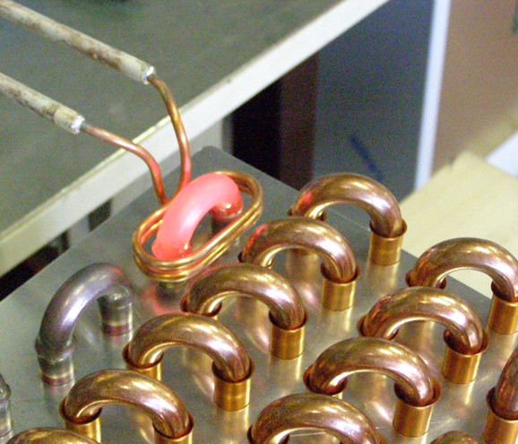 Handheld 50KW Induction Brazing Equipment Induction Heating Welding Machine with Digital Control