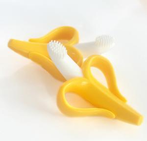 Buy cheap Food Grade Silicone Banana Shaped Teething Toy For Babies product