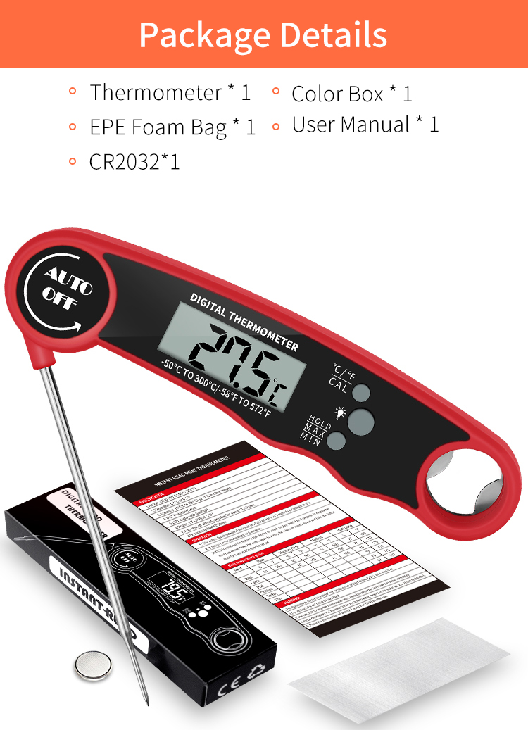 Wireless Kitchen Food BBQ Meat Digital Thermometer And Waterproof For Cooking Mastery